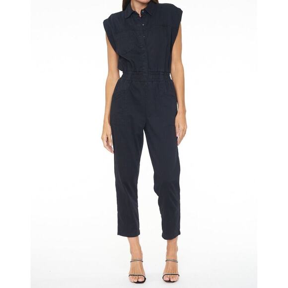 Pistola | Rosie Shoulder Pad Jumpsuit - Picture 1 of 5